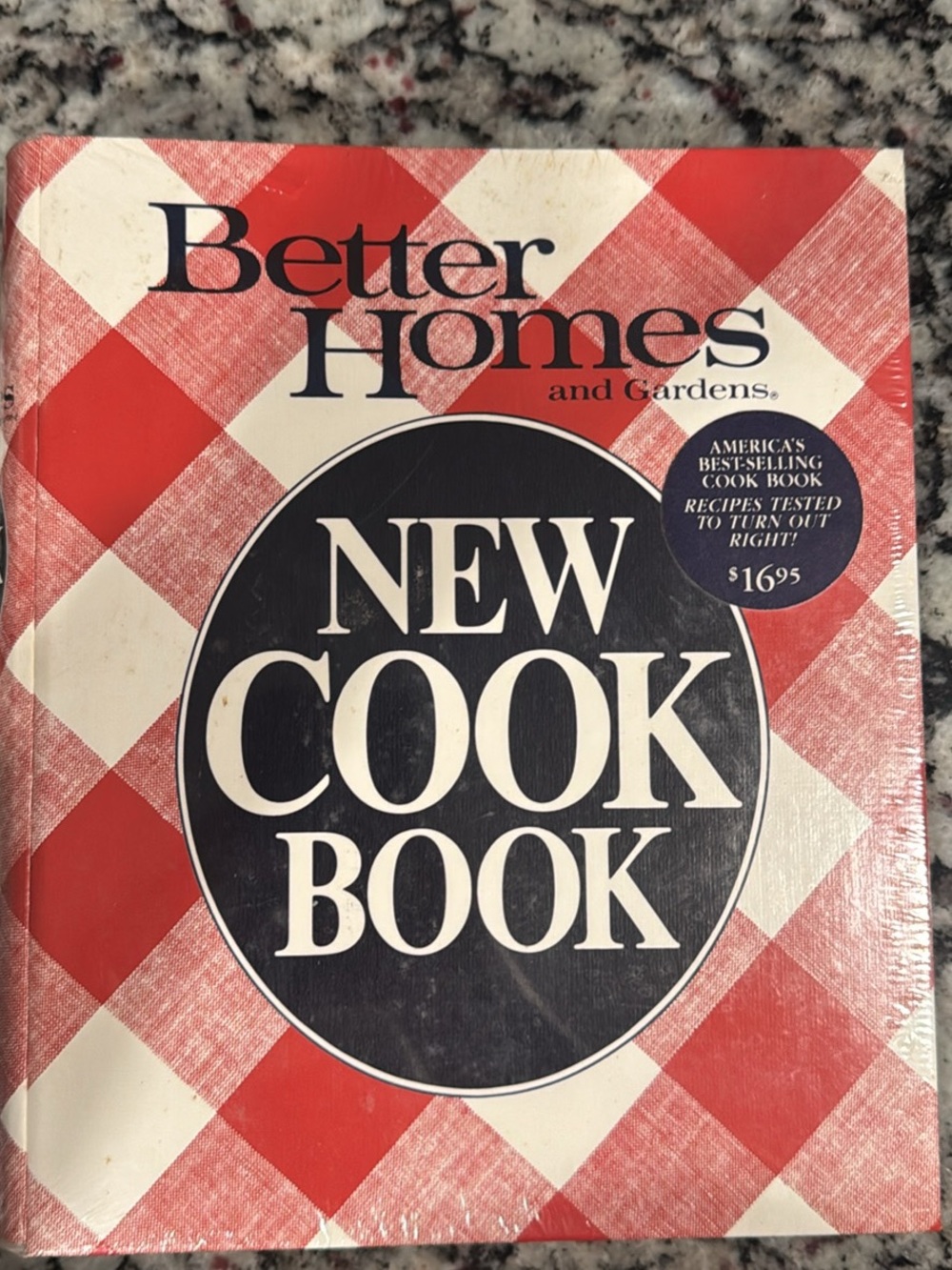 Sealed Better Homes and Gardens New Cook Book - Red and White